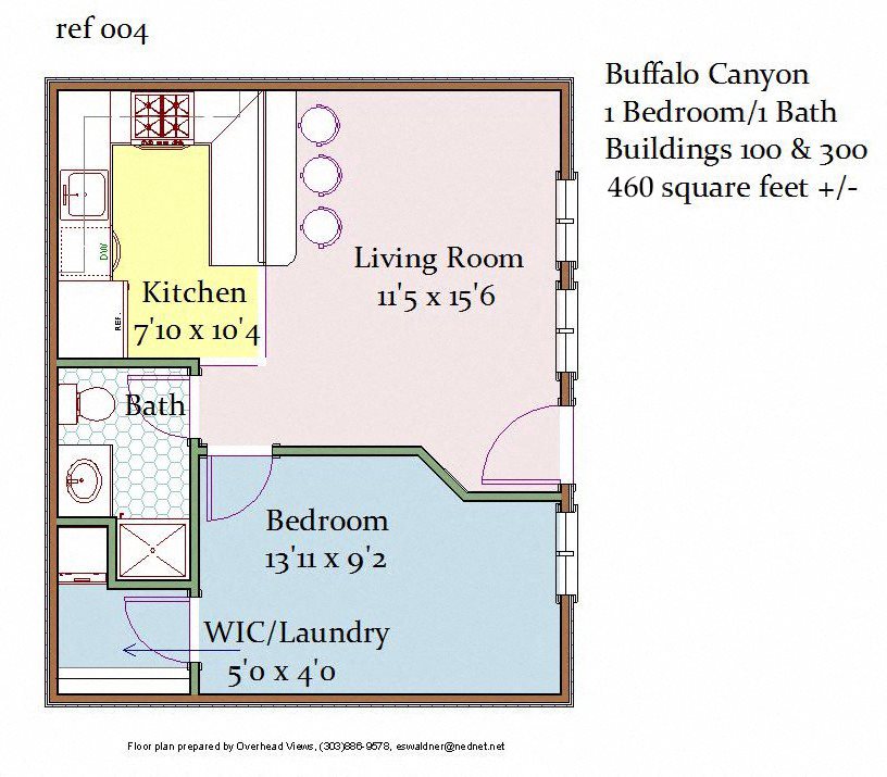 Floor Plan 460 Ft